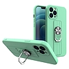 Ring Case szilikon tok ujjfogással és állvánnyal iPhone 13 mini mintához