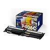 Samsung CLT-P406C lézertoner Multipack Black Cyan Magenta Yellow (K406S + C406S + M406S + Y406S) eredeti Bk 1,5K CMY 1K (SU375A)