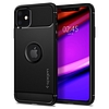 Spigen RUGGED ARMOR IPHONE 11 MATTE FEKETE