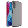 Spring Case Cover Gél borítás színes kerettel Samsung Galaxy A13 5G világos rózsaszín