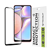 Techsuit - 111D teljes burkolat / teljes ragasztós üveg - Samsung Galaxy A10 / A10s / M01s / M10 - fekete (KF235731)