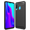 Techsuit - Carbon Silicone - Huawei P30 lite / P30 lite New Edition - Fekete (KF23442)