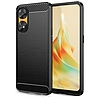 Techsuit - Carbon Silicone - Oppo Reno8 T - Fekete (KF2313134)