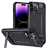 Techsuit - Hybrid Armor Kickstand - iPhone 14 Pro - Fekete (KF2314608)