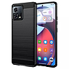 Techsuit - karbon szilikon - Motorola Edge 30 Fusion - fekete (KF2310767)