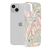 Techsuit - Marble Series - iPhone 14 Plus - Pink Hex (KF2311307)