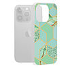 Techsuit - Marble Series - iPhone 15 Pro - Green Hex (KF2314114)