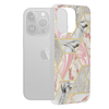 Techsuit - Marble Series - iPhone 15 Pro Max - Pink Hex (KF2314125)