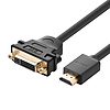 UGREEN HDMI dugasz-VGA aljzat adapter, 22 cm (20136)