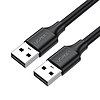 UGREEN US102 USB 2.0 MM kábel, 3 m, fekete (30136)