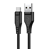 USB-kábel USB-C-hez, Acefast C3-04 1,2 m, 60 W, fekete (C3-04 black)