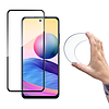 Wozinsky Full Cover Flexi Nano Glass Hybrid képernyővédő fólia kerettel Xiaomi Redmi Note 10 5G fekete