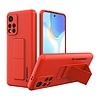 Wozinsky Kickstand tok szilikon állványburkolat Xiaomi Redmi 10 Red telefonhoz