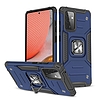 Wozinsky Ring Armor Case Kickstand Tough Rugged Cover Samsung Galaxy A72 4G kék