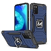 Wozinsky Ring Armor strapabíró hibrid tok borítás + mágneses tartó Samsung Galaxy A03s kékhez